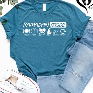 Ramadan Mode Shirt,Ramadan Shirt,Ramadan Mubarak ,Muslim Gifts for Ramadan,Ramadan Kareem Shirt, Eid Shirt,Islamic Shirts,Eid Mubarak