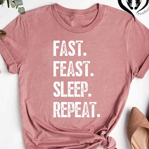 Ramadan Shirt,Ramadan Mubarak ,Muslim Gifts for Ramadan,Fast Feast,Ramadan Apparel For Women,Ramadan Kareem Shirt, Eid Shirt,Islamic Shirts