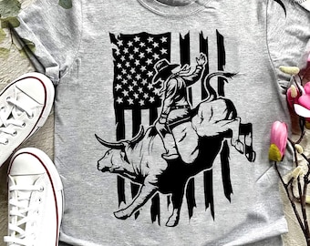 Bull Riding Shirt,Bull Rider Shirt,Bull Rider Gift,Western Cowboy Country Tee, Western Graphic Tee, Vintage Inspired Tee Shirt, Rodeo Shirt