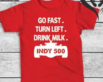 Funny Indianapolis 500 Kids Shirt and Apparel, Racing Matching Shirt,Indianapolis Kids Car Racing Tee and Bodysuit,Infant Racing Tee