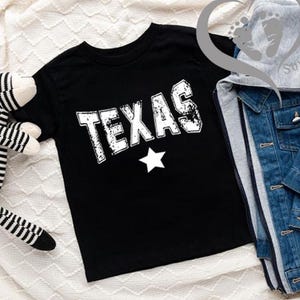 Texas State Shirt, Texas Lover Gift, Texas Outdoor Onesie®, Retro Texas Shirt, Baby Girl Boy Texas, TX Kids Shirt, Toddler Outdoor Shirt