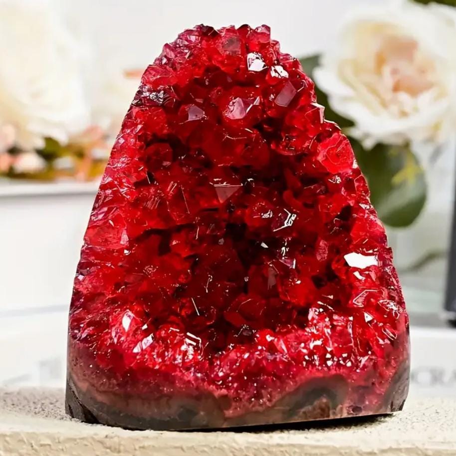 Ruby Geode - Etsy Canada