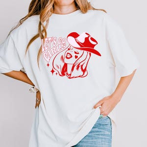 Let's Go Girls Shirt, Nashville Bachelorette, Western Graphic Tee, Retro Cowgirl Shirt, Cowgirl Tshirt, Rodeo Outfit, Western Shirts