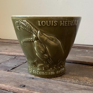 Vintage McCoy Louis Hebert Apothekermörser, Schering Promo Display