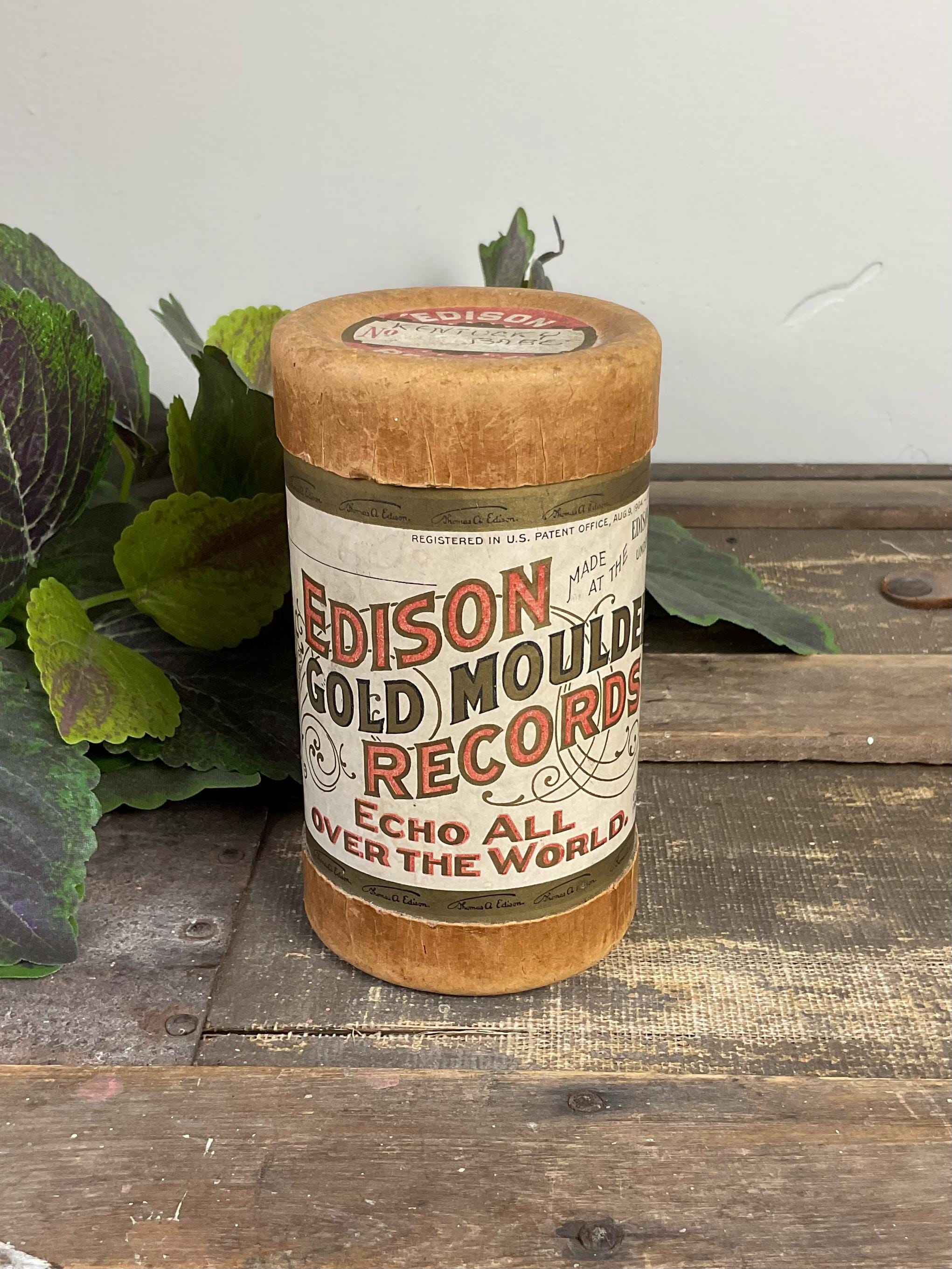 Phonograph Wax Cylinder - Etsy