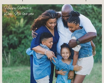 Custom Puzzle From Photo - Personalized Jigsaw Puzzles With Picture - Photo Puzzle Anniversary Gift - 120, 252, 500 Piece Puzzle,Anniversary