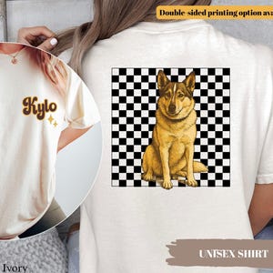 Custom Comfort Colors Vintage Bootleg Pet Shirt Pet Photo + Name Custom Dog Portrait Personalized Shirt Custom T Shirts Cat Shirt 90's Tee image 15