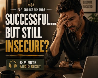 Imposter Syndrome Relief Audio for Entrepreneurs, 8-Minute Confidence Reset (Digital Download)