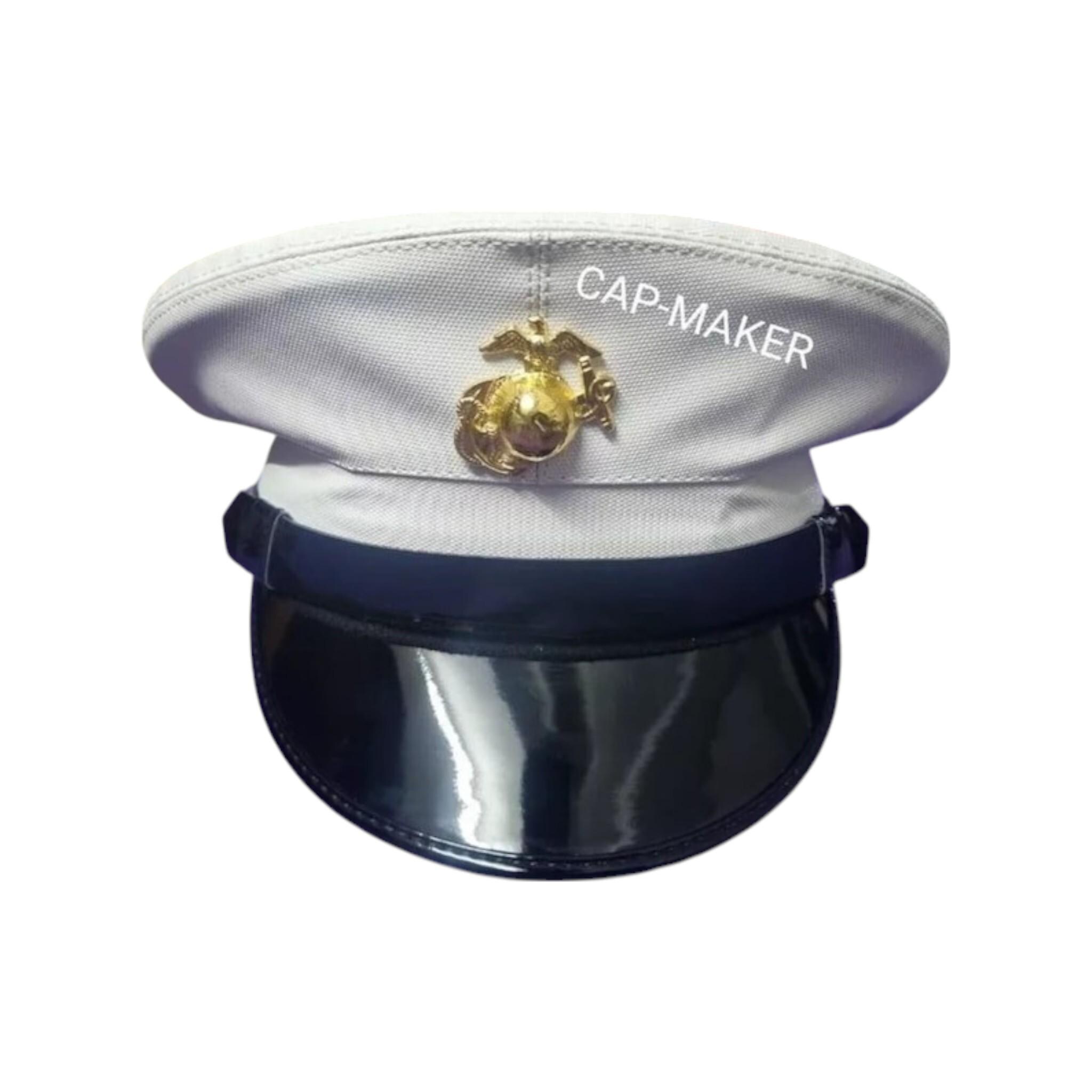 米軍　実物 U,S, MARINE 帽章　未使用　袋入り　未開封　2個入り U.S. MARINE キャップ タイプ2 レッド