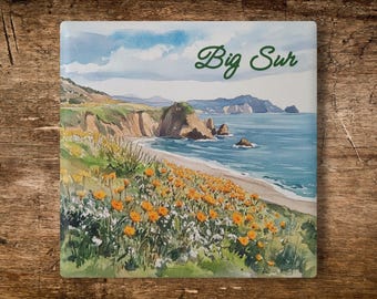 Big Sur, Califórnia - Porta-copos de cerâmica