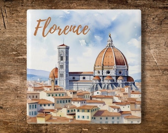 Firenze, Florence, Italy Ceramic Coaster