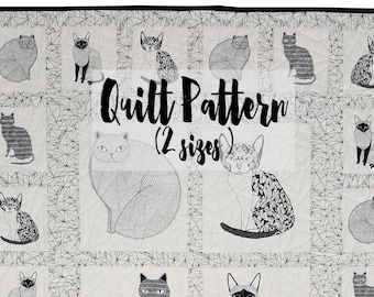 Catnip Quilt Pattern - Etsy