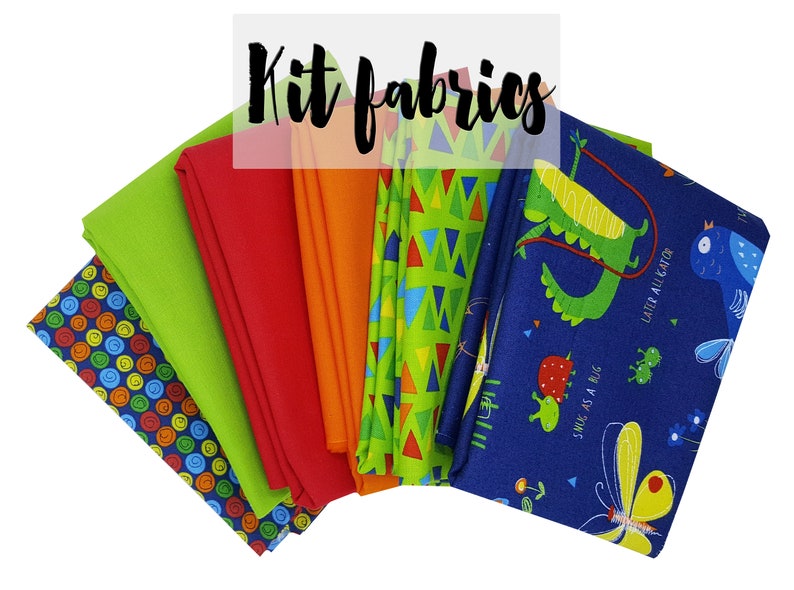 Easy Quilt Kit Beginner Quilt Kit Baby Boy Quilt Kit Later Etsy