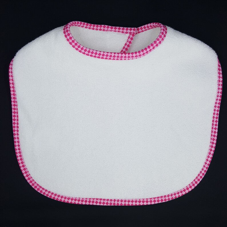 Blank Baby Bibs Plain White Baby Bib Blank Embroidery Bibs Etsy
