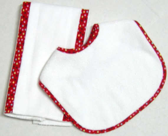 plain bibs for embroidery