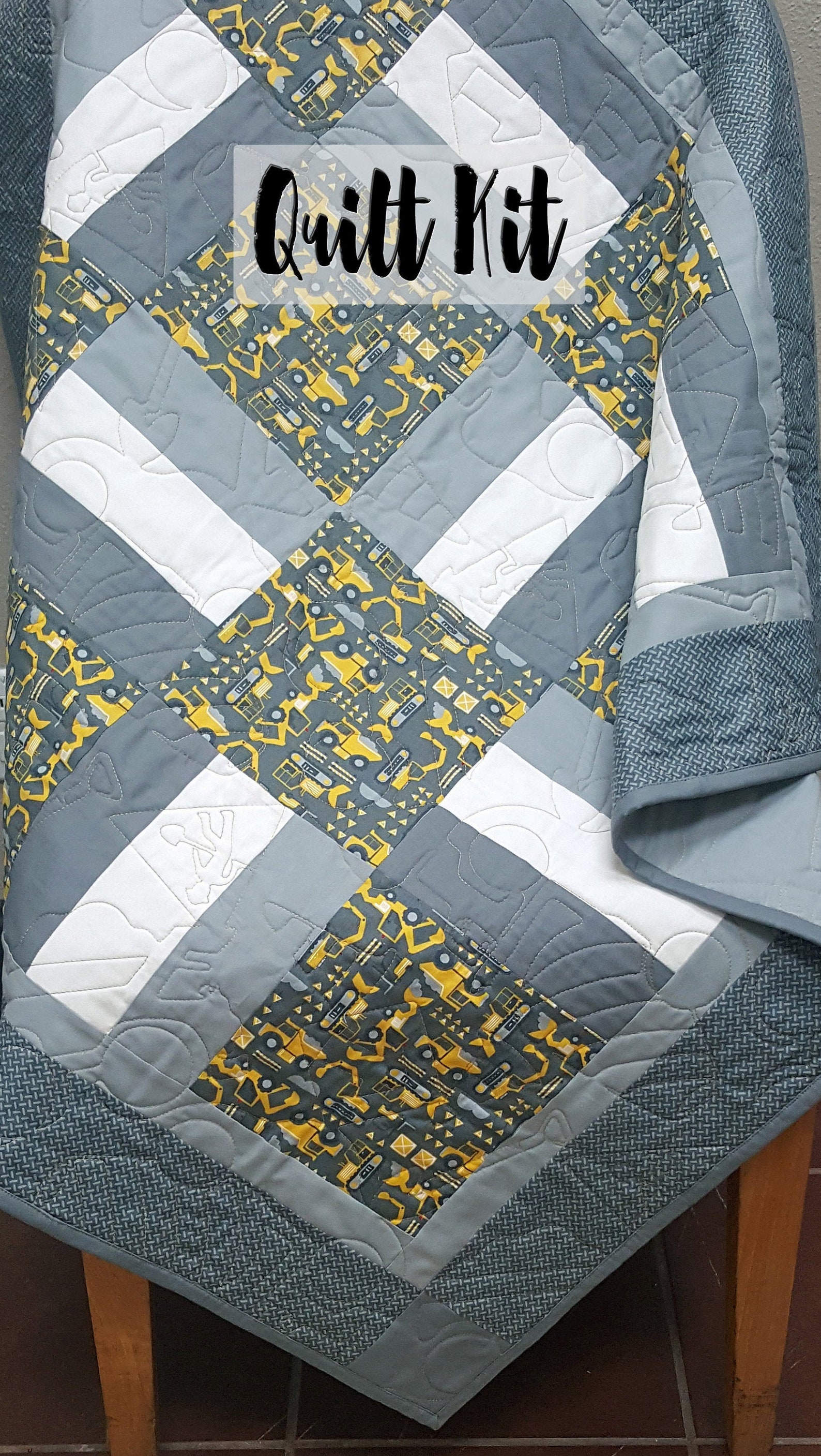 Easy Quilt Kit Beginner Quilt Kit Baby Quilt Kit Etsy