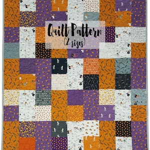 Digital Quilt Pattern, Charm Pack Quilt Pattern, Beginner Quilt Pattern, Easy Quilt Pattern, Baby Quilt Pattern, Throw Quilt Pattern