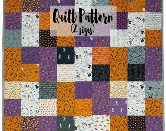 Digital Quilt Pattern, Charm Pack Quilt Pattern, Beginner Quilt Pattern, Easy Quilt Pattern, Baby Quilt Pattern, Throw Quilt Pattern