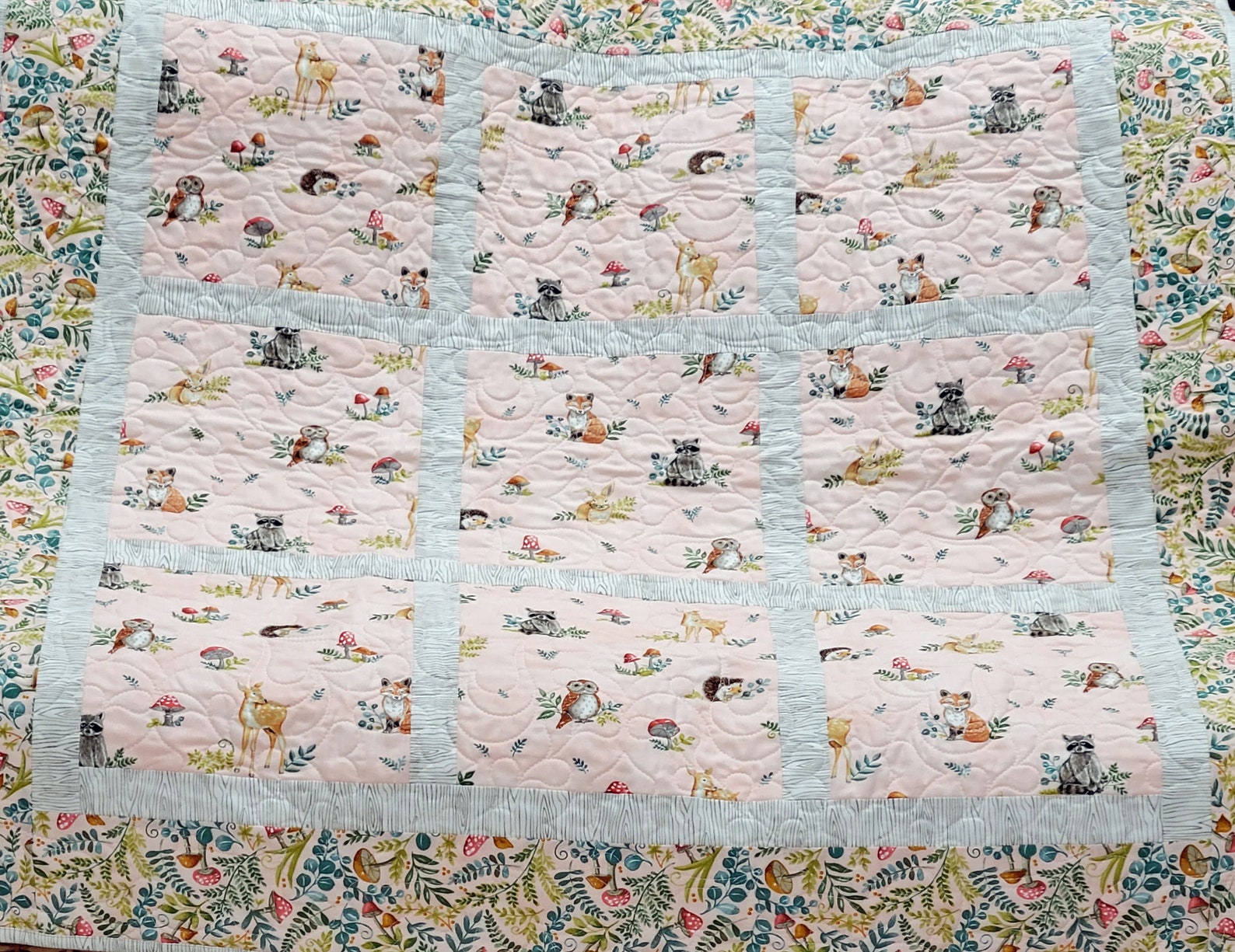 Baby Girl Quilt Kit Easy Quilt Kit Beginner Quilt Kit Etsy