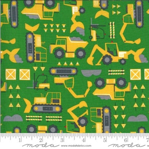 Algodón para acolchados de Moda, Fat Quarters para acolchados, Colección On The Go, Stacy Iest Hsu para Moda, Tela estampada con maquinaria de construcción