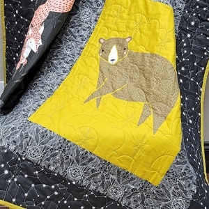 Moda Panel Quilt Kit, Easy Quilt Kit, Beginner Quilt Kit, Throw Size ...