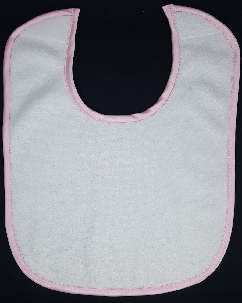Blank Baby Bibs Plain White Baby Bib Blank Embroidery Bibs Etsy