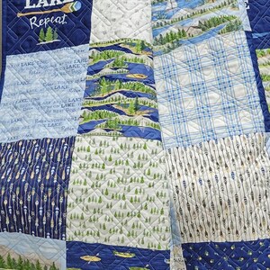 Moda Panel Quilt Kit, einfaches Quilt-Kit, Anfänger-Quilt-Kit, Quilt ...