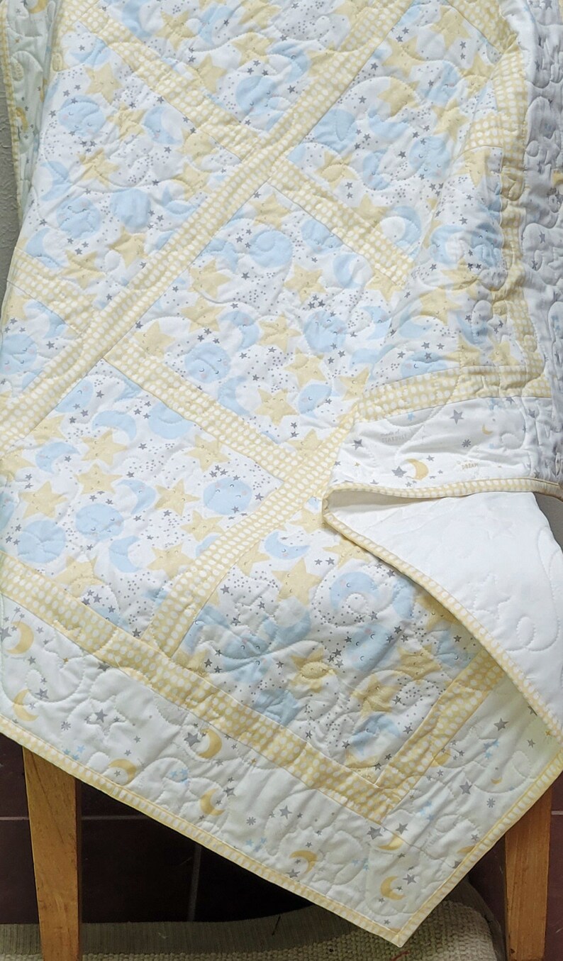 Baby Quilt Kit Easy Quilt Kit Beginner Quilt Kit DIY Stars Etsy