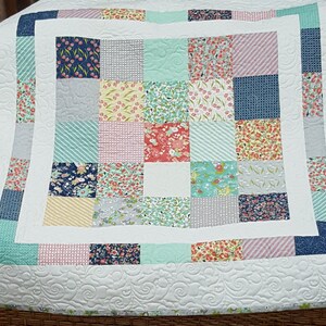 Quilt Pattern, Charm Pack Quilt Pattern, Beginner Quilt Pattern, Easy Quilt Pattern, Baby Quilt Pattern, Throw Quilt Pattern image 5