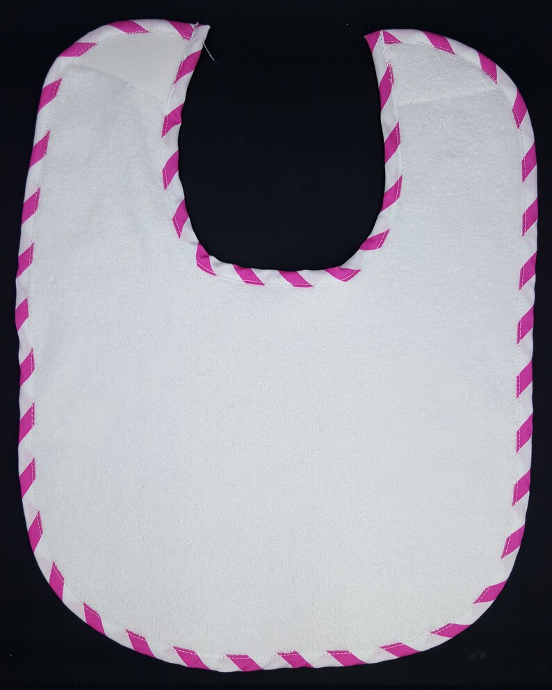 Blank Baby Bibs Plain White Baby Bib Blank Embroidery Bibs Etsy