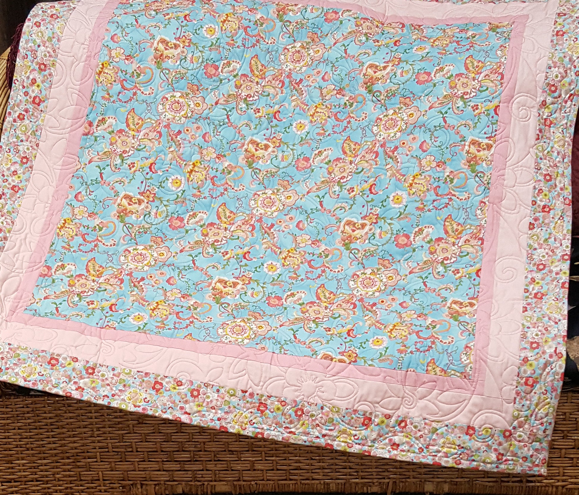 Easy Quilt Kit Beginner Quilt Kit Baby Girl Quilt Kit DIY Etsy