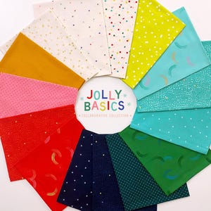 &quot;Rubinenstern Charm Pack, Vorgeschnittene 5 &quot;&quot;Quadrate, Quilting Charm Pack, Charm Pack Stoffe, Moda Precuts, Quilting Precuts, Jolly Basics Collection.&quot;