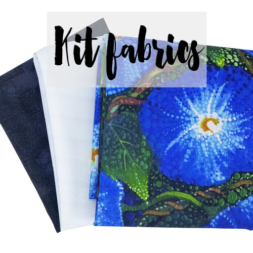 Easy Quilt Kit, Beginner Quilt Kit, Wall Hanging Quilt Kit, Hummingbird