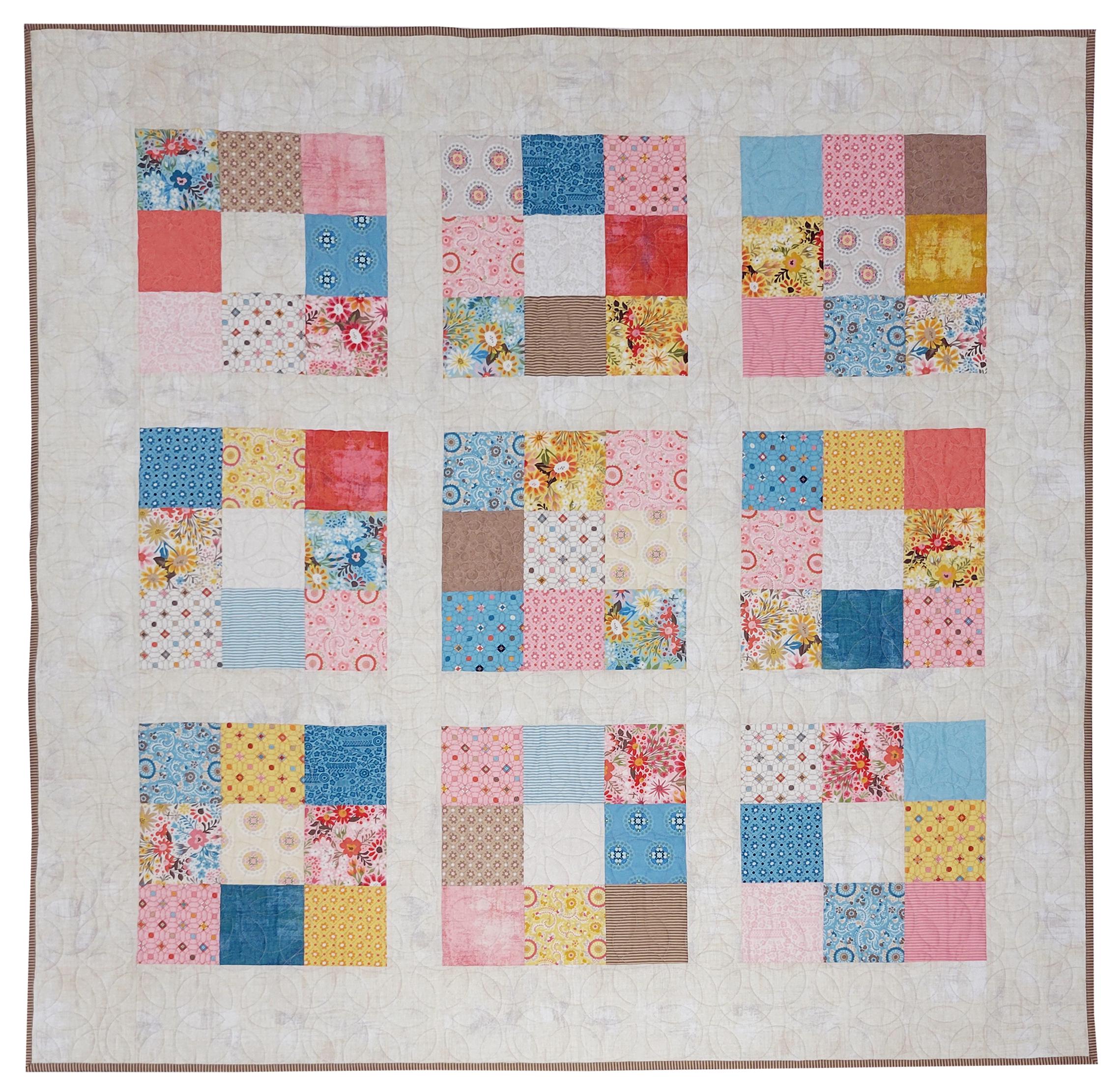 簡単キルトキット、初心者向けキルトキット、スローキルトキット