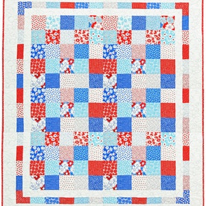 Quilt Pattern, Charm Pack Quilt Pattern, Beginner Quilt Pattern, Easy Quilt Pattern, Baby Quilt Pattern, Throw Quilt Pattern image 10