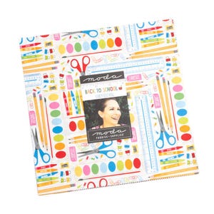 Moda Layer Cake, Pre Cut 10" Squares, Quilting Layer Cake, Layer Cake Fabrics, Moda Precuts, Quilting Precuts, Back To School Collection