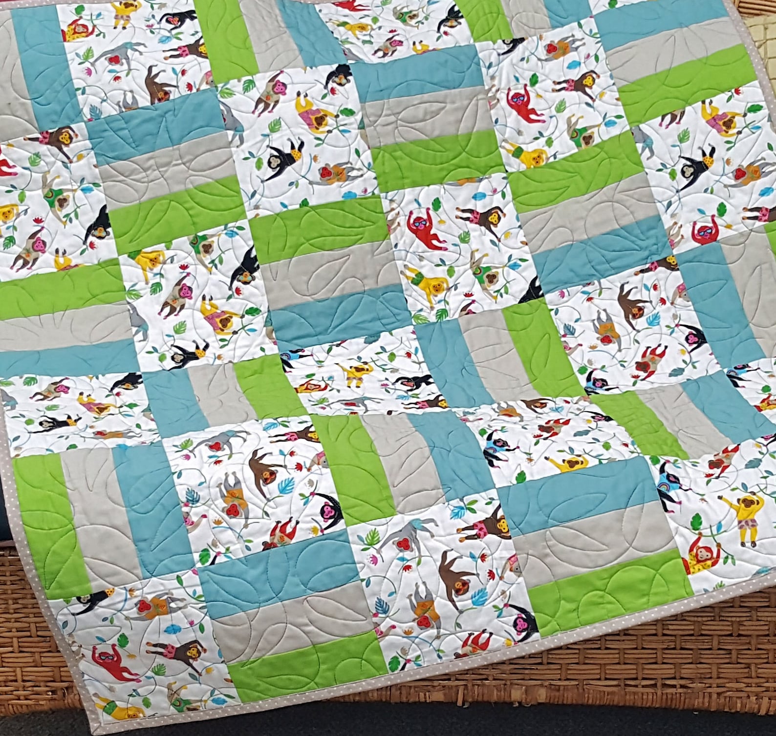 Easy Quilt Kit Beginner Quilt Kit Throw Quilt Kit Patchwork Etsy