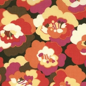 Moda Quilting Cotton, Quilting Fat Quarters, Oh My Poppy Fields, Sanae for Moda