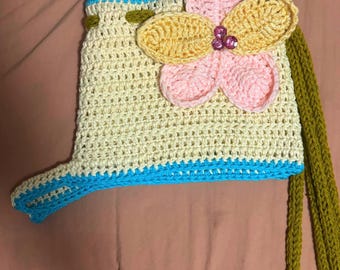 mini shorts de crochet