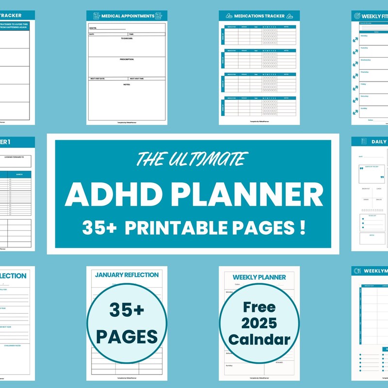 Adult Adhd Routine - Etsy
