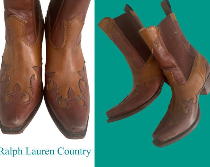 ralph lauren cowboy boots