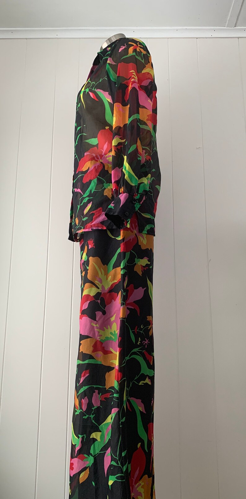 palazzo pants and matching top