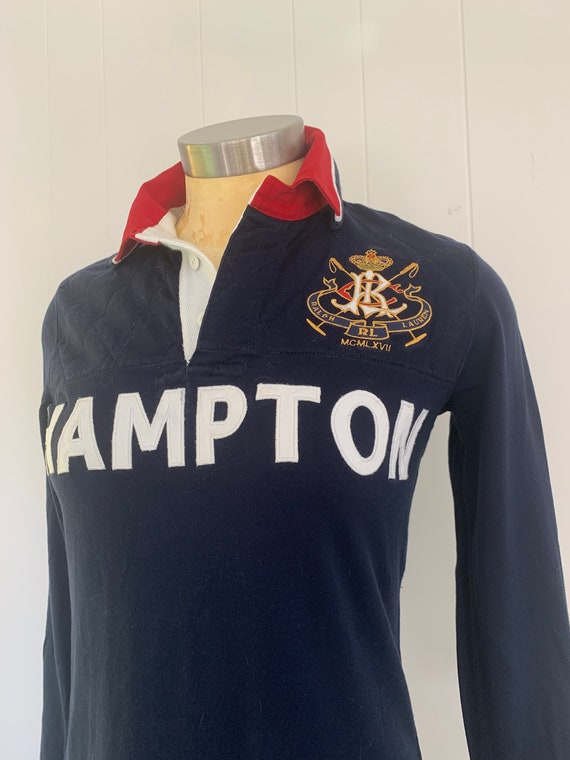 Ralph Lauren Rugby Shirt Dress // RL Blue Label Cotto… Gem