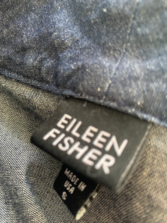 Minimalist Cropped Denim Jacket Vintage Eileen Fi… - image 9