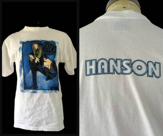 Vintage Hanson Groupie Tee // 1990s Boy Band T Sh… - image 1