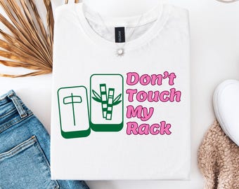 Funny Mahjong T Shirt, Mahjong Shirt, Mahjong Lovers Gift, Mahjong Game Night Shirt, Mahj Hostess Gift, American Mahjong, Funny Game Outfit