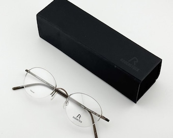 Auténticas gafas Rodenstock Germany Titanium R 7052 F de 48 mm con montura japonesa.