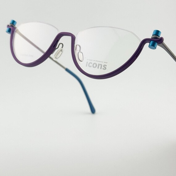 UNIQUE Gail Spence ICONS Gail Twelve Beautiful Eyewear 52mm RARE Eyeglass