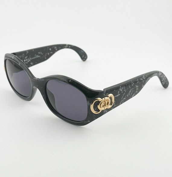 VINTAGE DIOR 90’s Sunglasses 90s Tortoiseshell Oval Sunglasses | Authentic & Vintage | ReSee main image 2