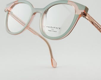 FACE A FACE DJAZZ 2 Unique Eyeglasses 47 mm France Eyewear Beautiful Specs